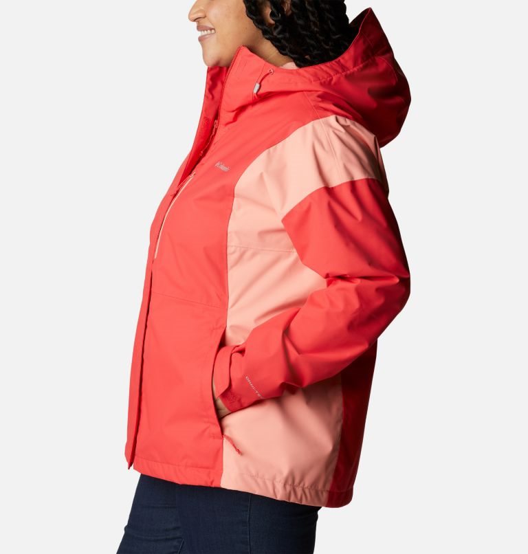 Columbia Hikebound Jakke Dame Rød | Plus Size 15846J